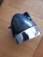 Gazelle voorlamp zwart met stel knop denk er om gebruikt !!!